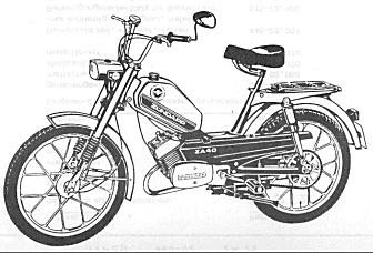 Zndapp-Ersatzteilliste Typ 460-030 ZA40